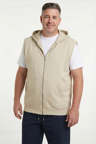 Men Plus Bodywarmer in Beige