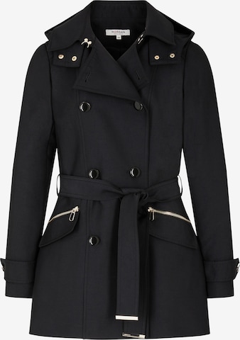 Morgan Ανοιξιάτικο και φθινοπωρινό παλτό σε μαύρο: μπροστά