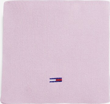 Tommy Jeans Mütze mit Schal in Pink