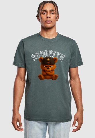 Mister Tee Shirt 'Brooklyn Born Legend' in Green: front