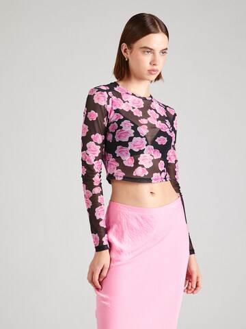 ONLY Shirt 'PARIS' in Roze: voorkant