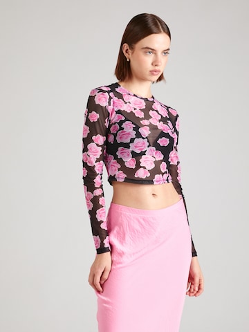 ONLY T-shirt 'PARIS' i rosa: framsida