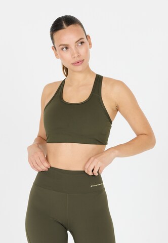 ENDURANCE Bralette Sports bra 'Alanie' in Green: front