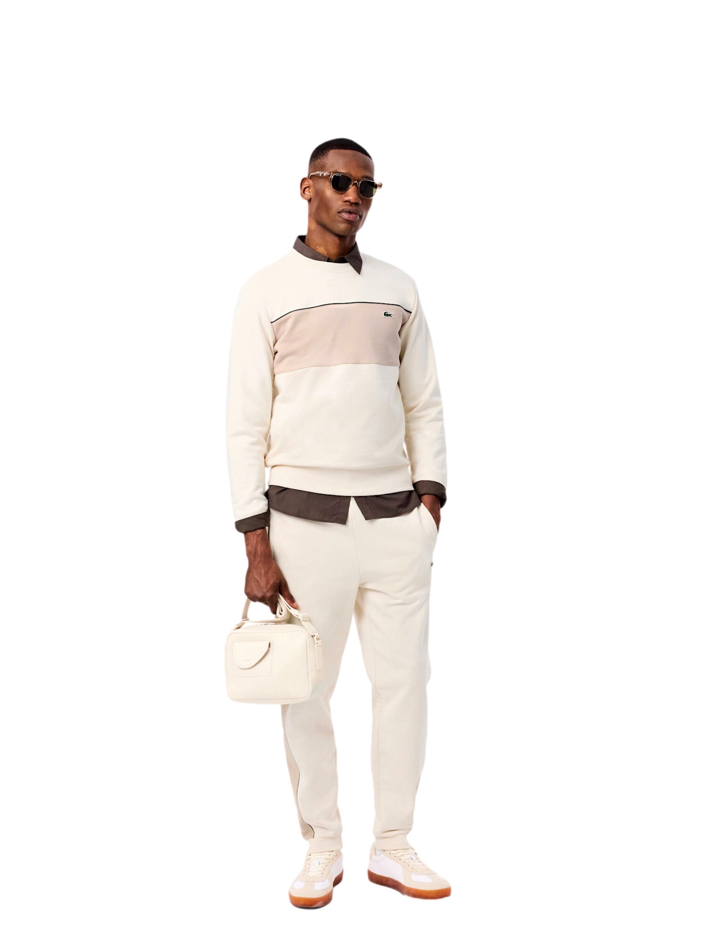 LACOSTE Sweatshirt in Beige