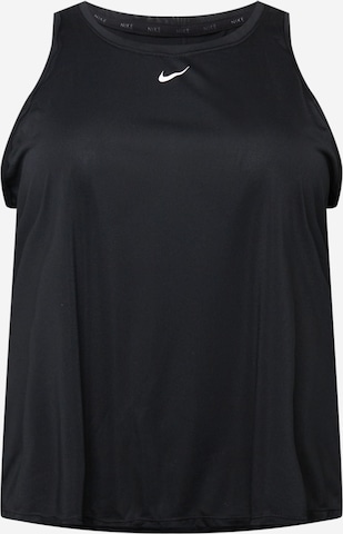 Nike Sportswear Sports Top in Black: front