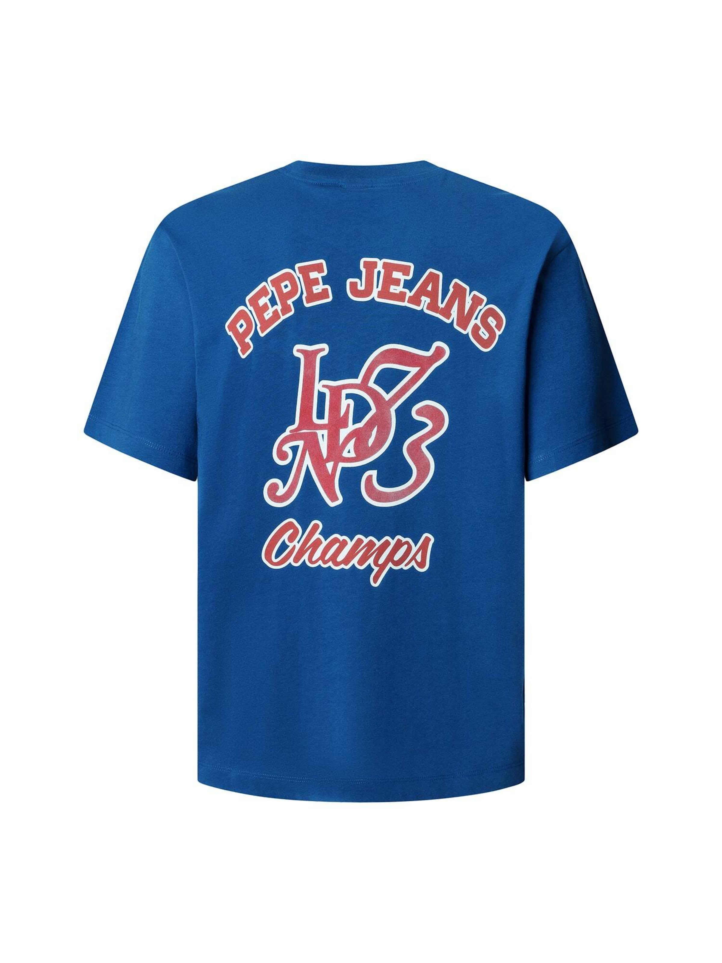 Pepe Jeans Shirt ' JOB ' in Blau