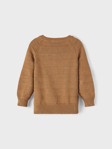 NAME IT Knit cardigan 'BOLAN' in Brown