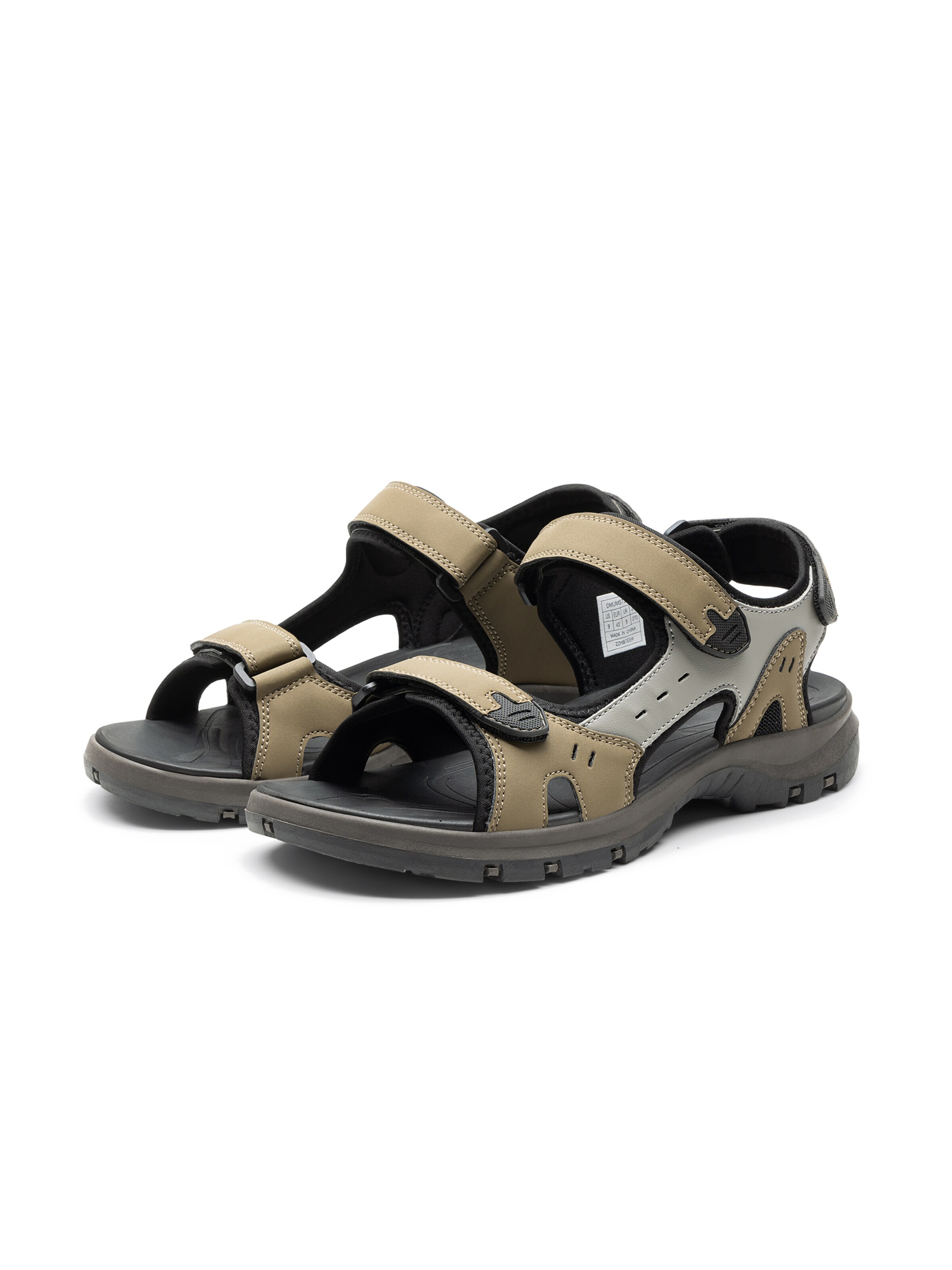 Dream Pairs Wandelsandalen 'DREAM PAIRS Sandalen Herren Outdoor Sommer Bequeme' in Beige
