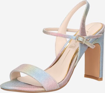 BUFFALO Strap sandal 'Jean Neat' in Mixed colours: front