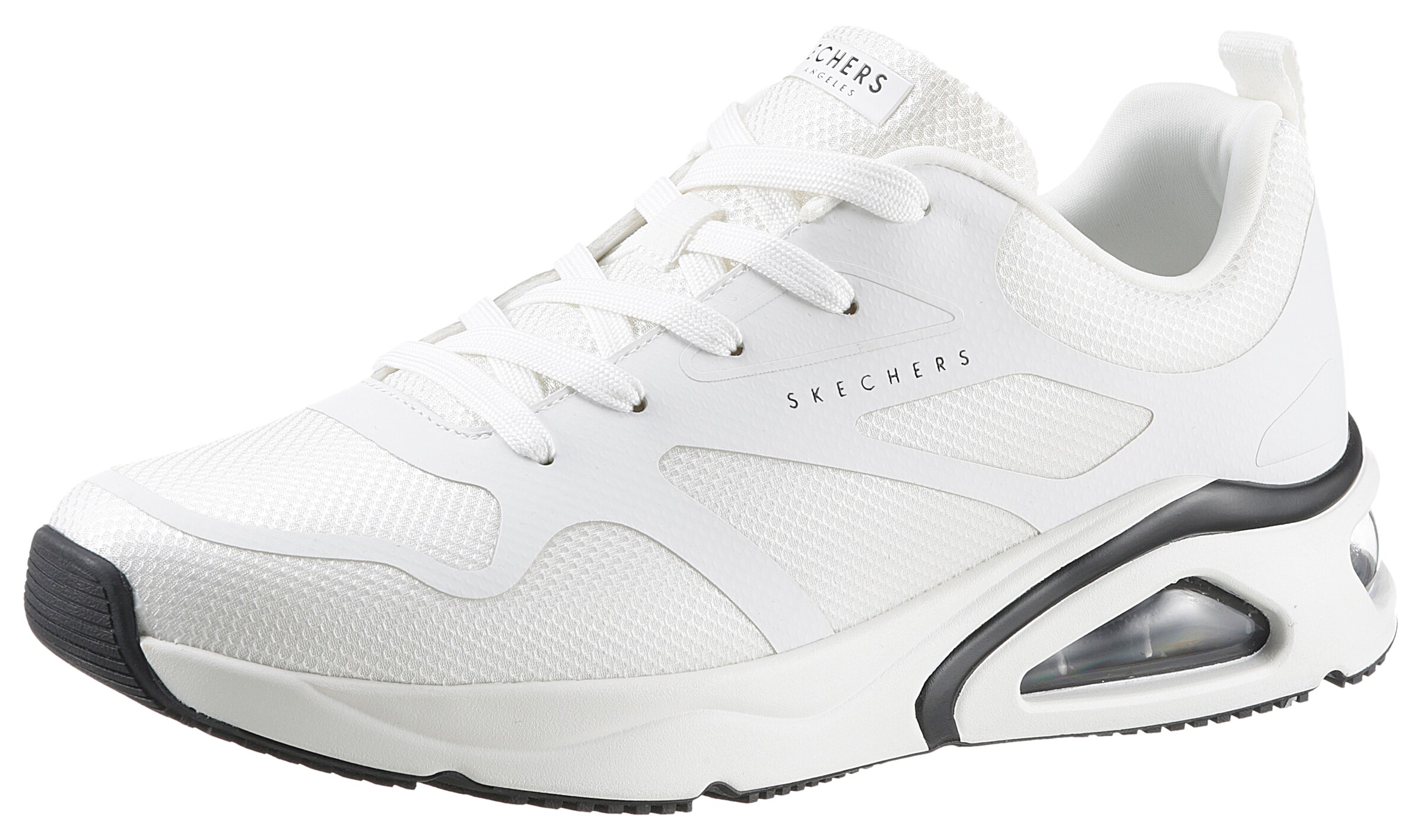 Sneaker bassa 'Tres-Air Uno - Revolution -Airy' di SKECHERS in bianco: frontale
