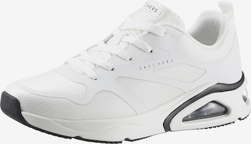 SKECHERS Låg sneaker 'TRES-AIR UNO - REVOLUTION-AIRY' i vit: framsida