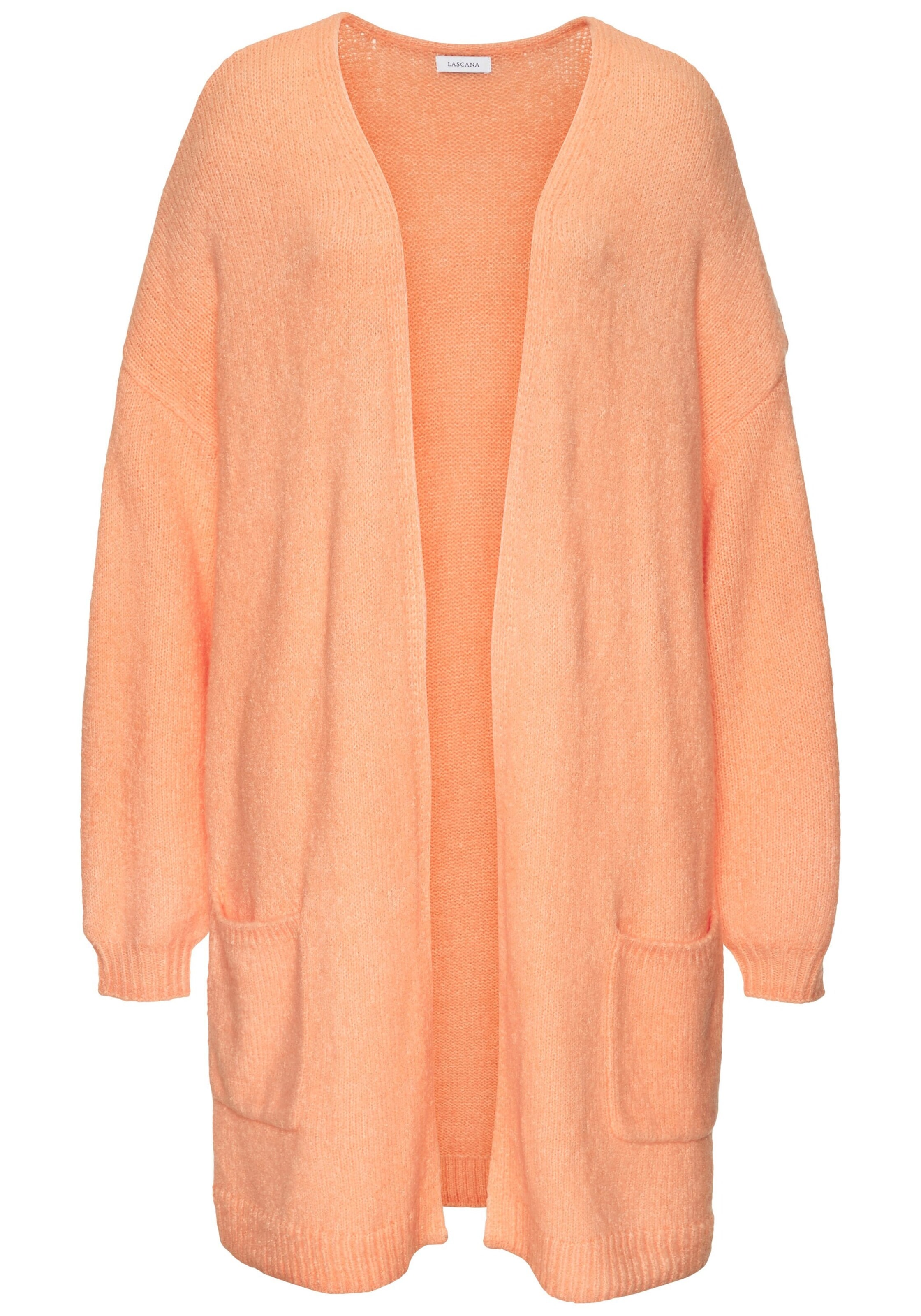 VIVANCE Kardigan w kolorze pomarańczowy: przód