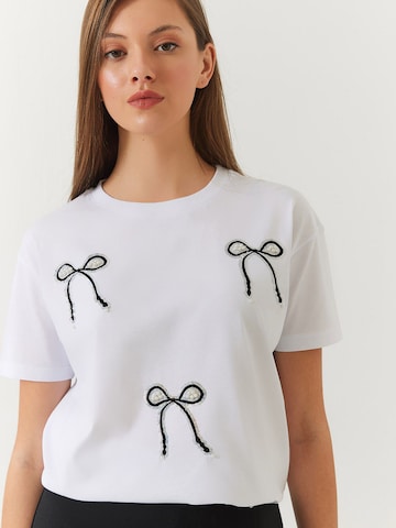 Bianco Lucci Shirts i hvid