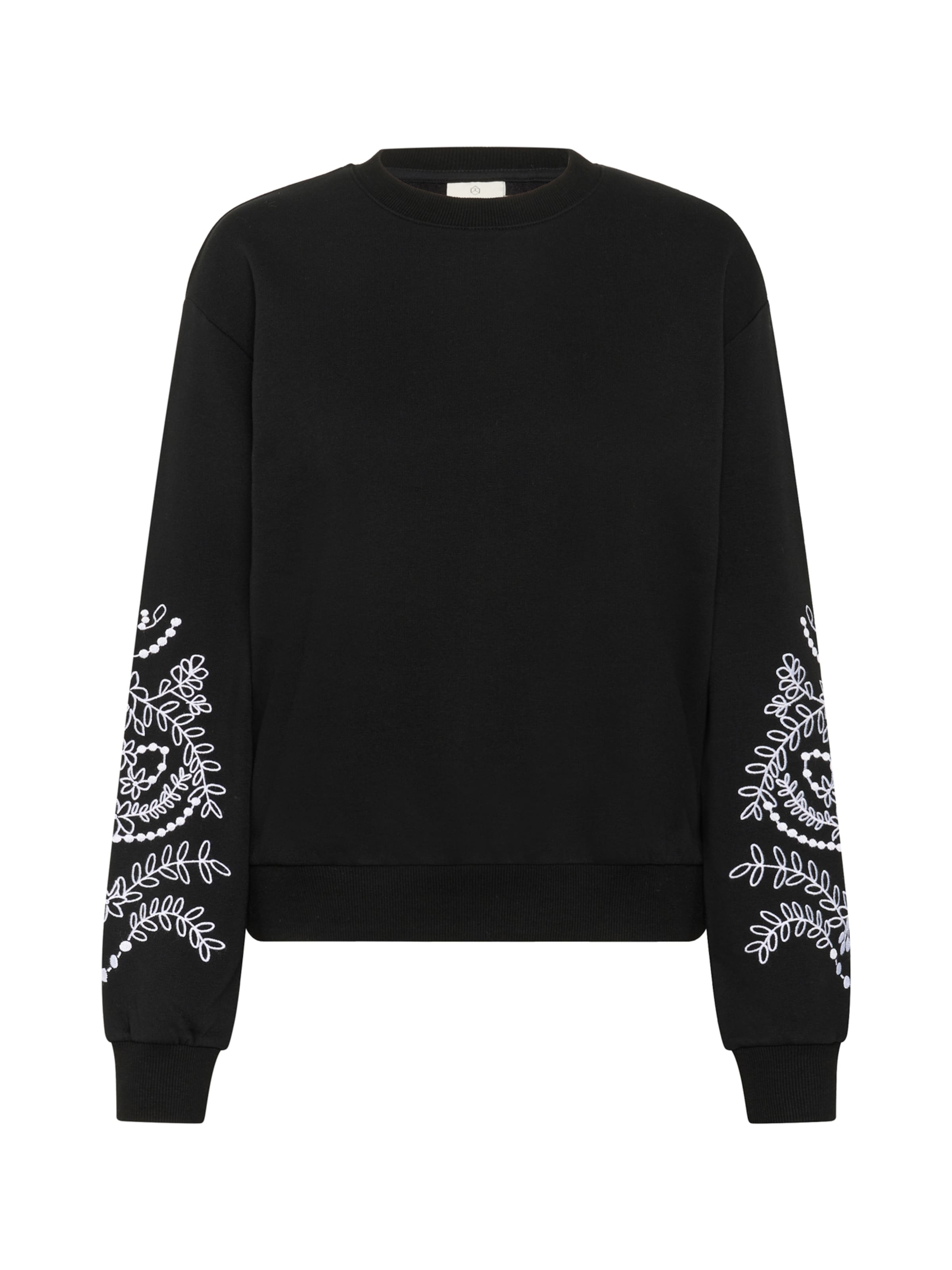 Sweat-shirt 'Vivian' Kaffe en noir : devant