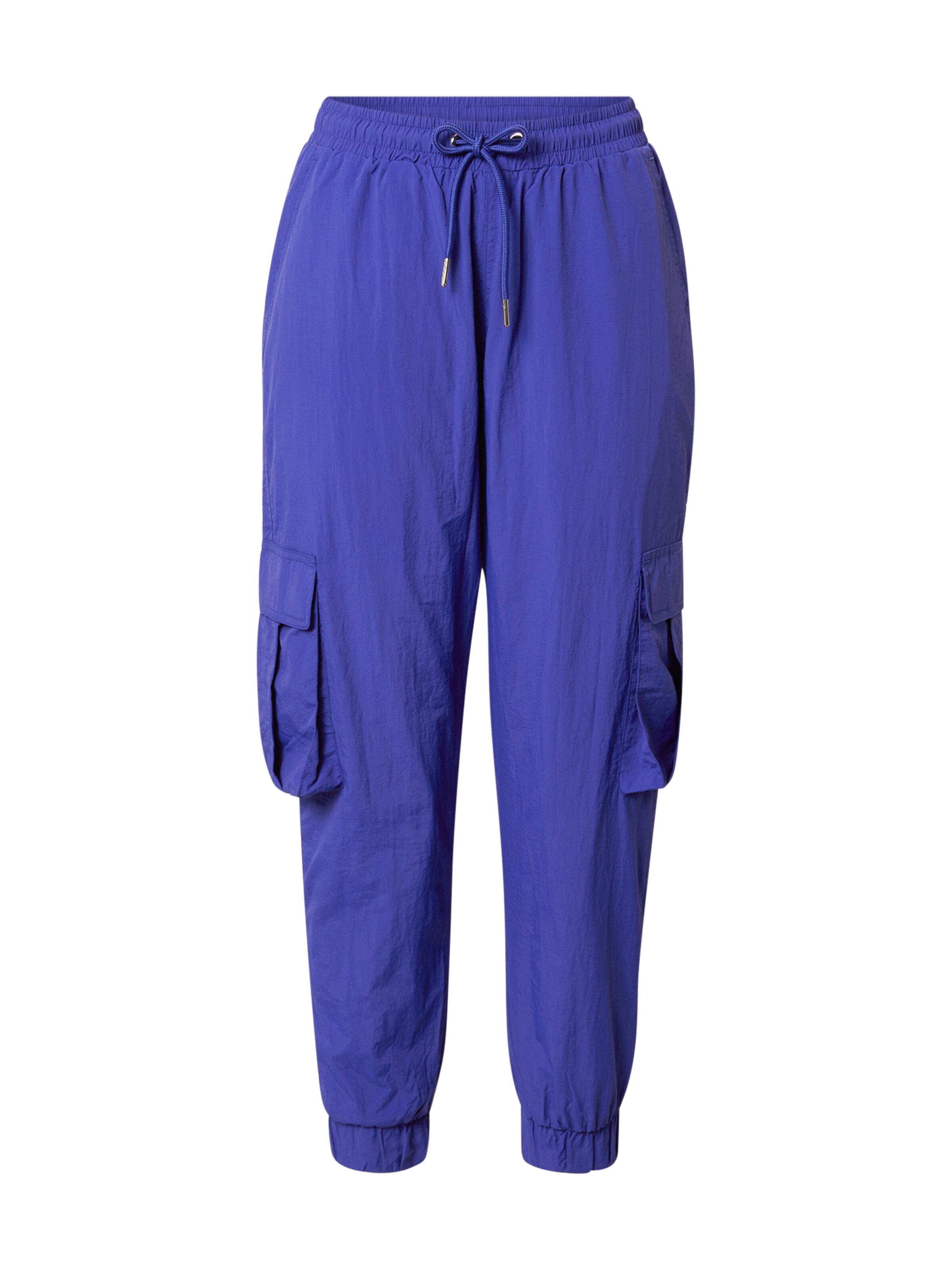 Urban Classics Tapered Cargobyxa i lila: framsida
