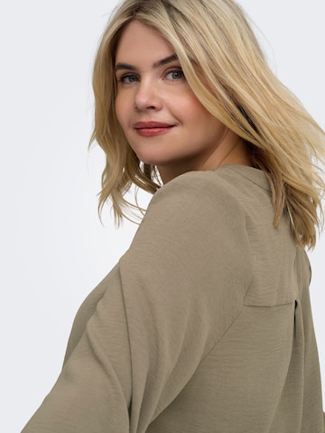 ONLY Carmakoma Blouse 'CARMetta' in Brown