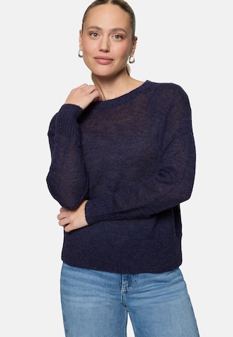 Pullover di zero in blu: frontale