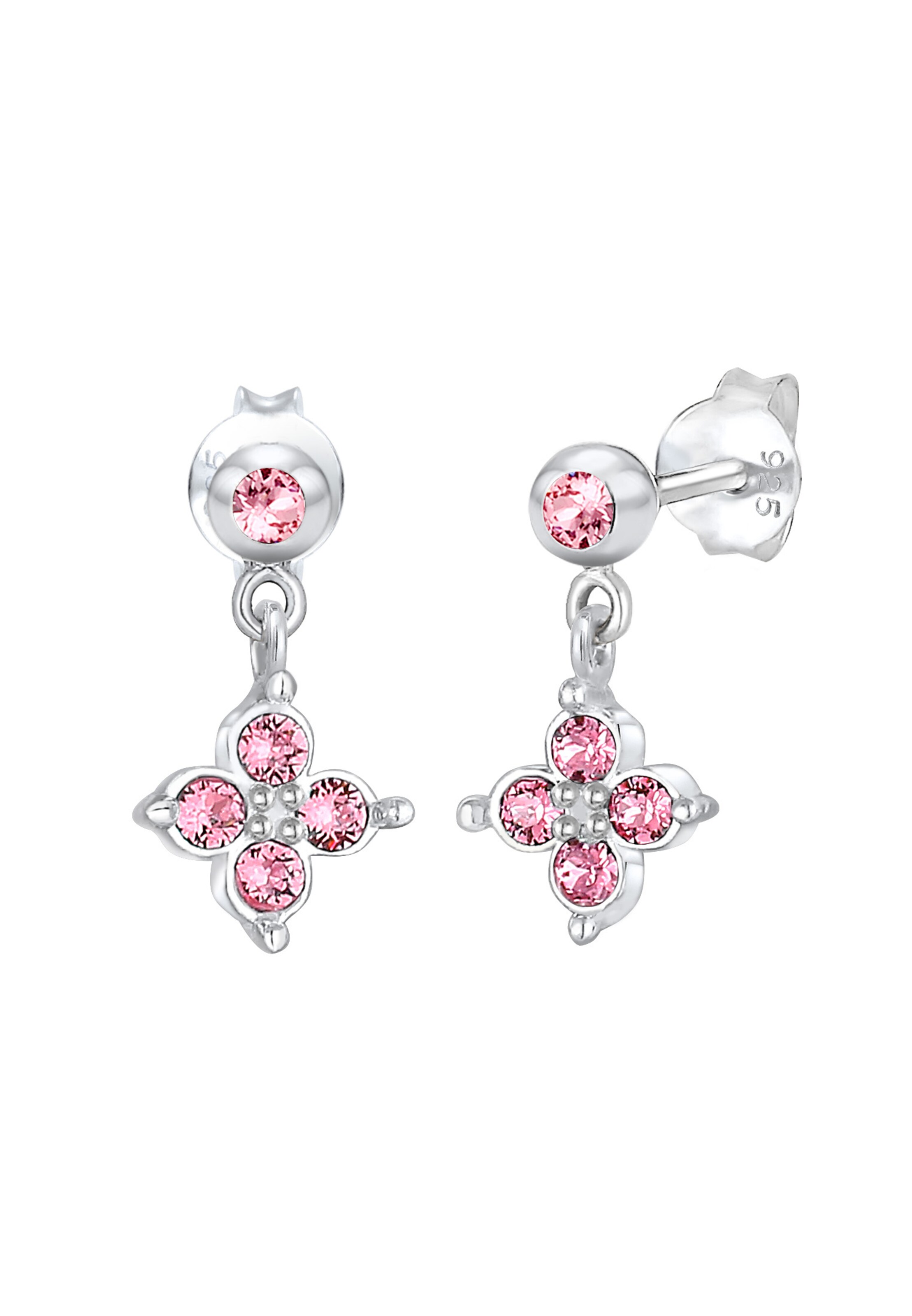 ELLI Sieraden 'Blume' in Roze