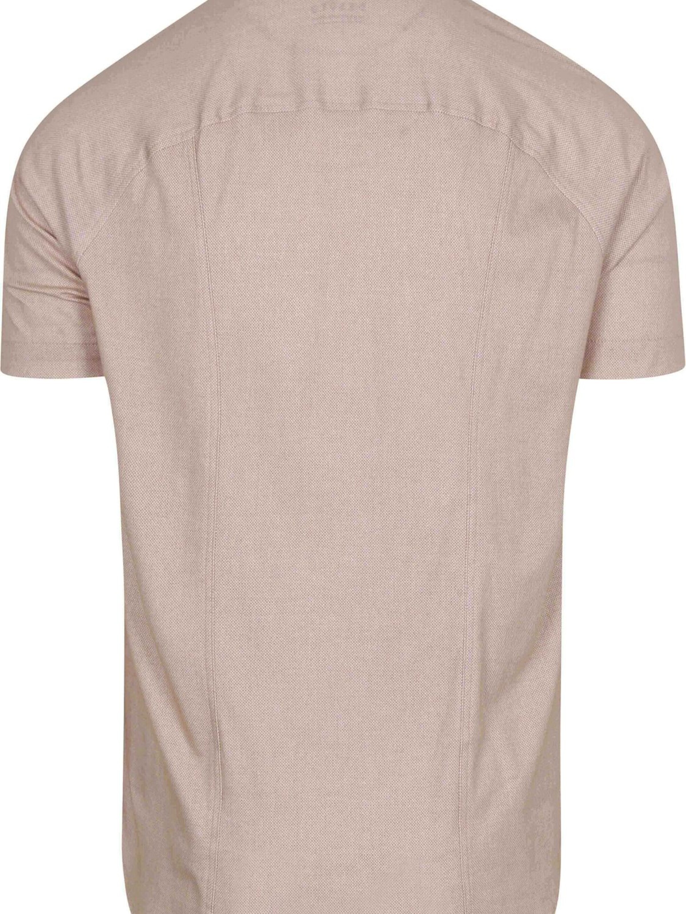 DESOTO Slim fit Button Up Shirt in Beige