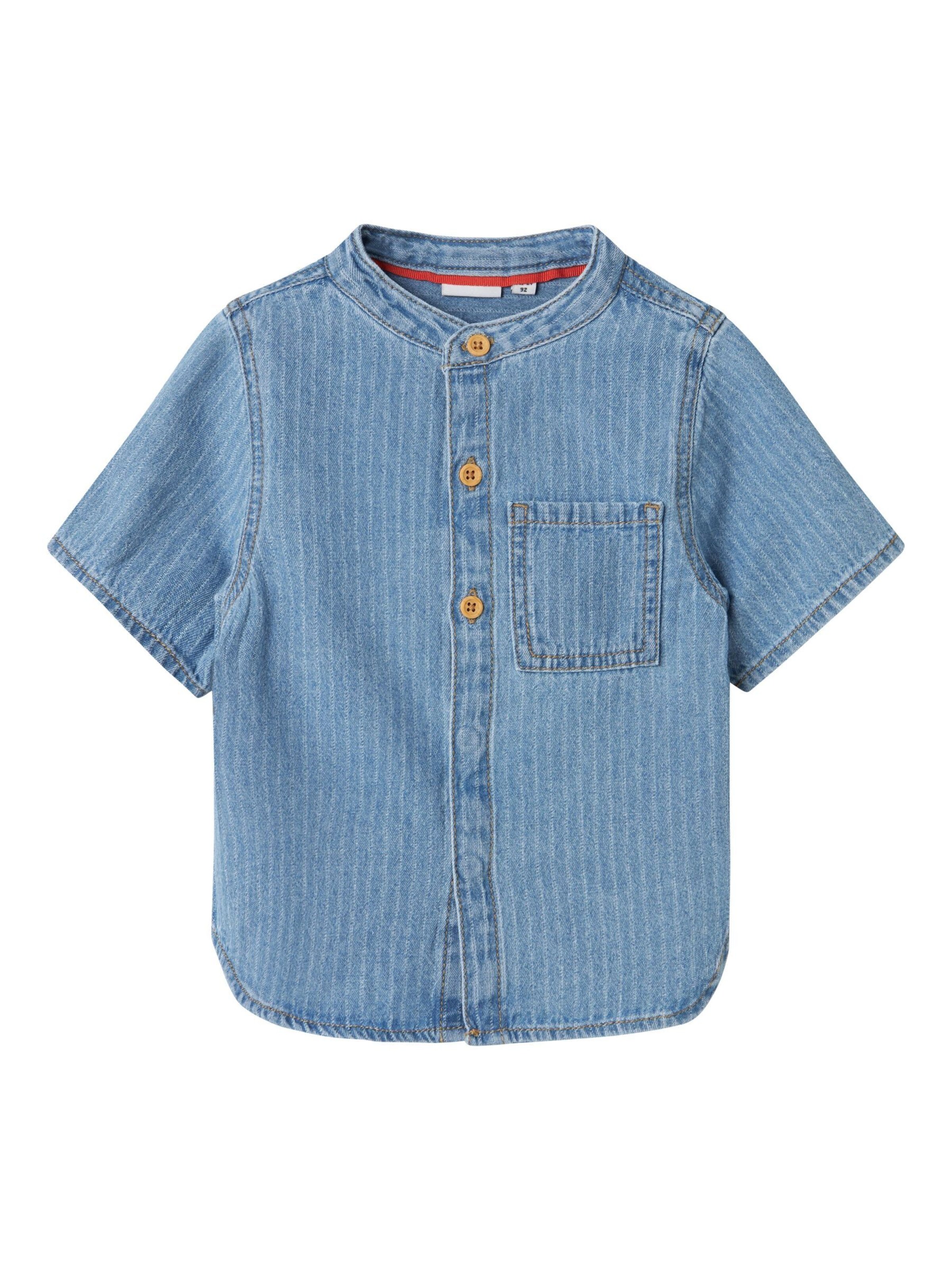 Comfort fit Camicia di NAME IT in blu: frontale
