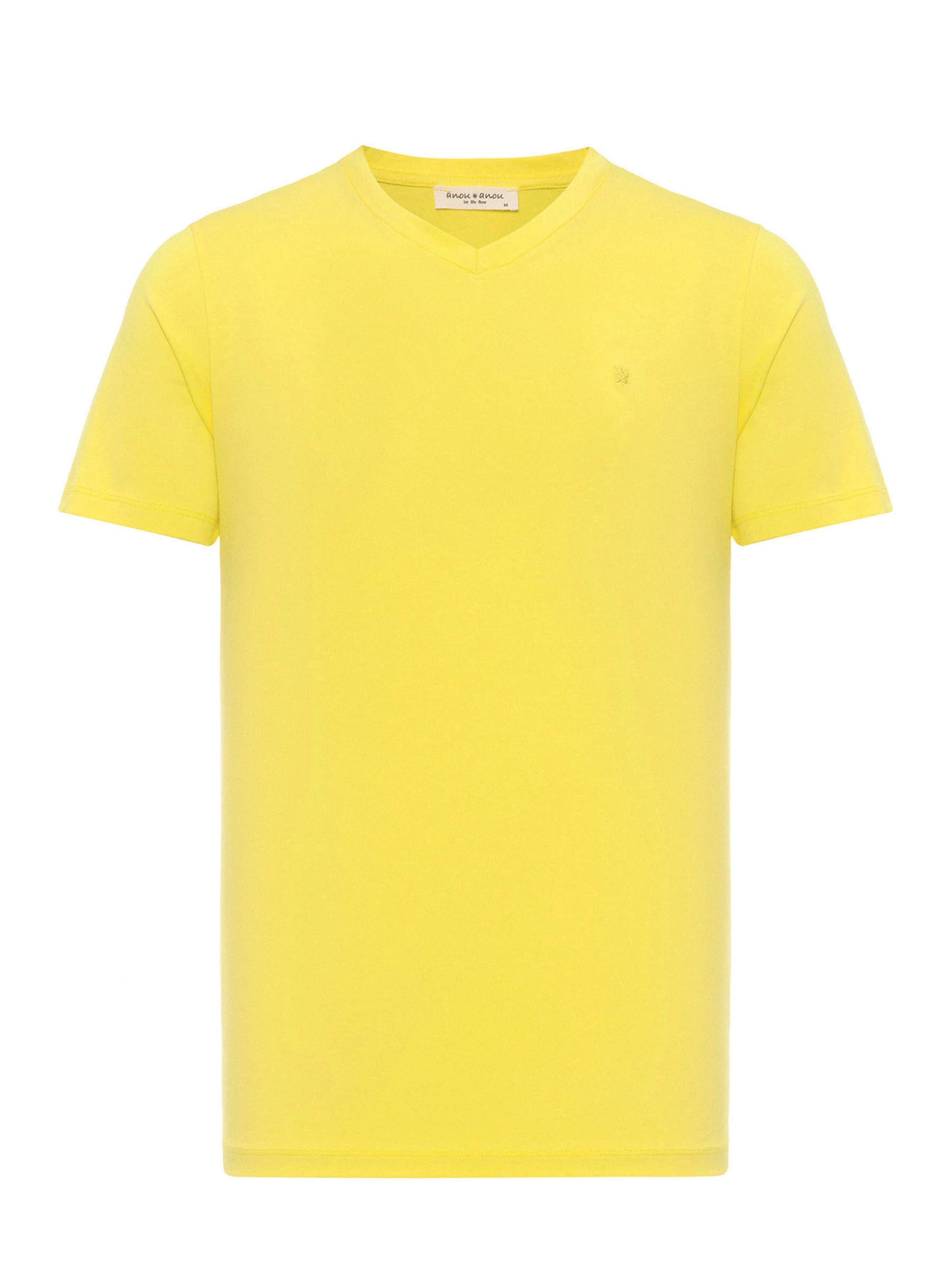 Maglietta di Anou Anou in giallo: frontale