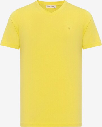 T-Shirt Anou Anou en jaune : devant