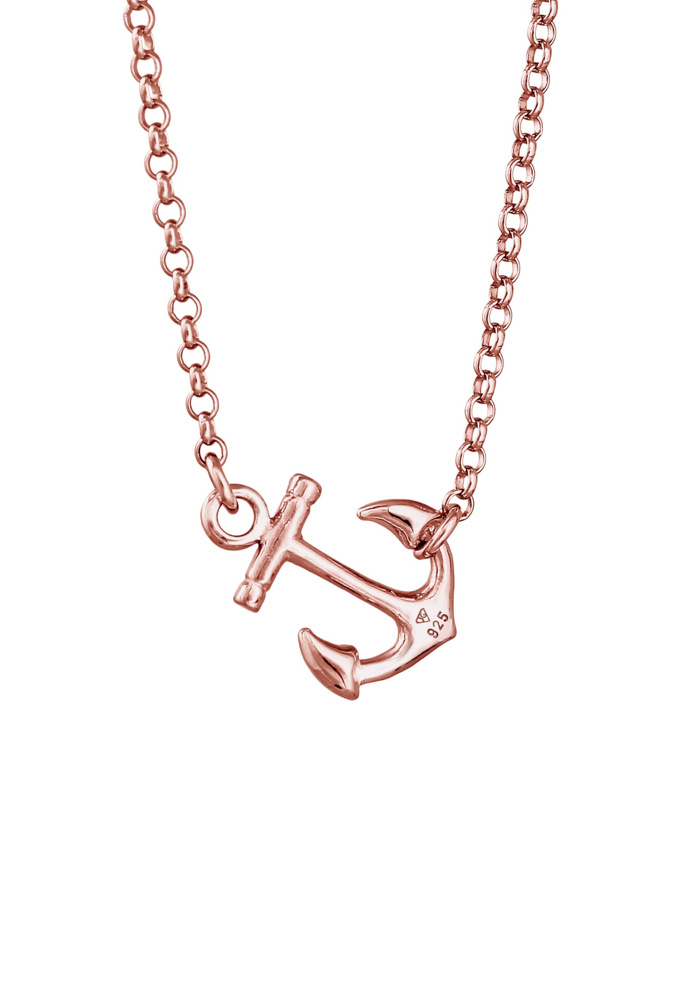 ELLI Řetízek 'Anker' – zlatá