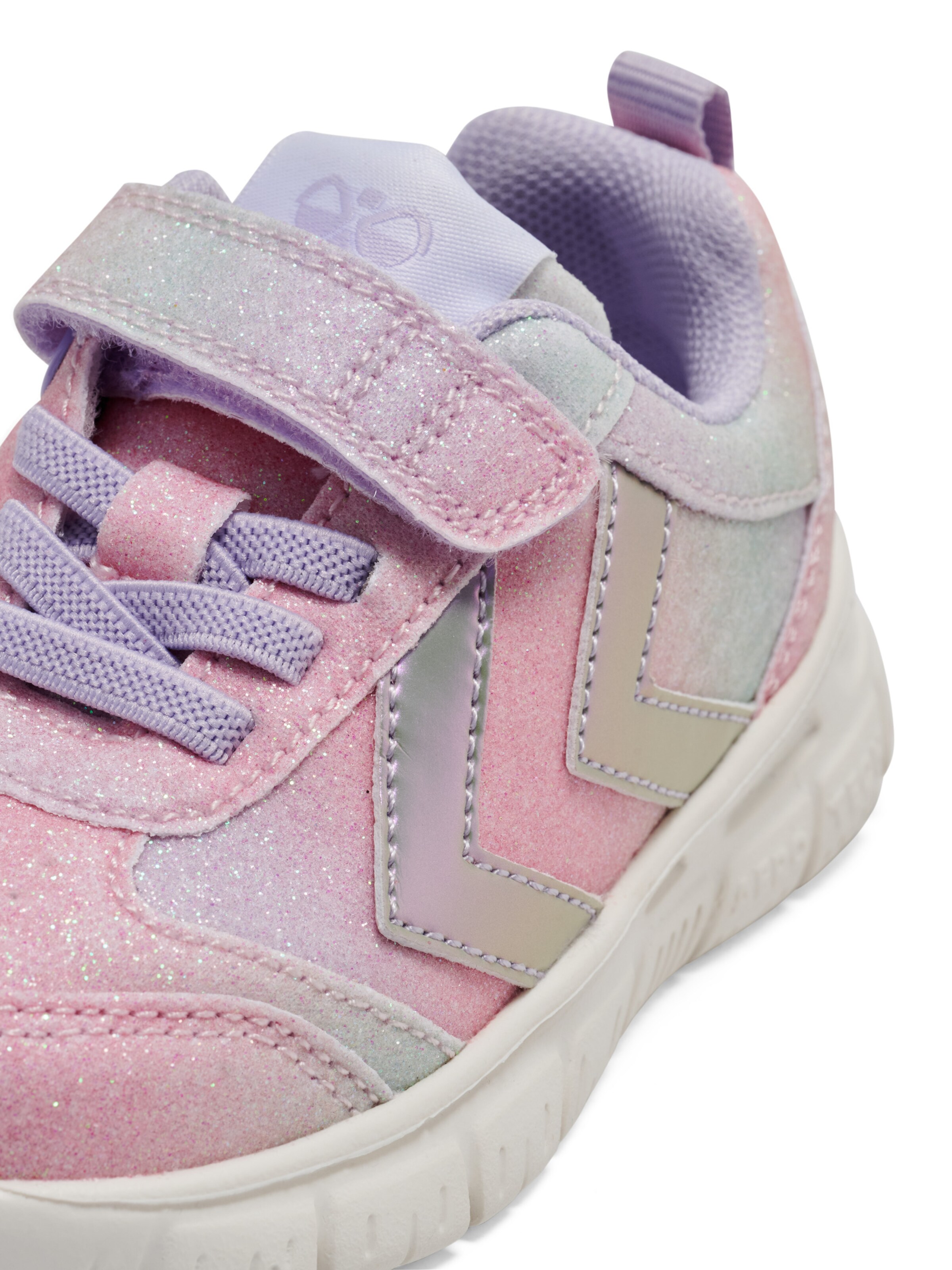 Hummel Sneakers 'Crosslite Glitter Infant' in Roze