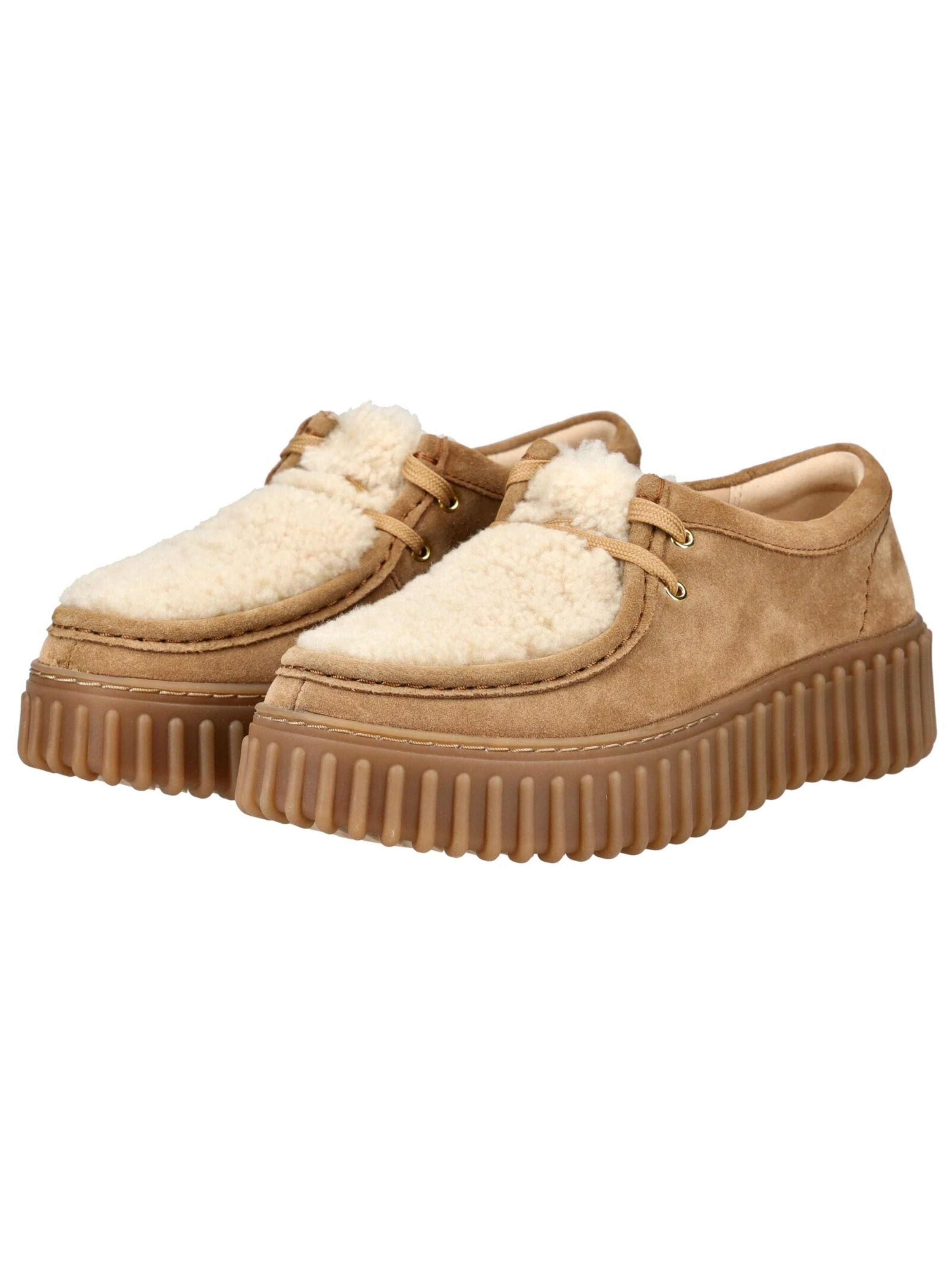 Scarpa stringata di CLARKS in beige