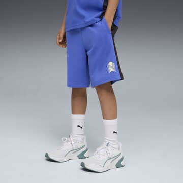 PUMA Regular Sportbroek in Blauw