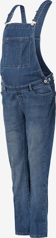 Jeans con pettorina 'Salopette' di Supermom in blu: frontale
