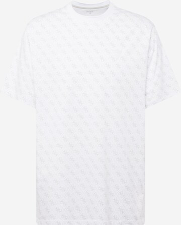 T-Shirt fonctionnel 'JESSEN' GUESS en blanc : devant