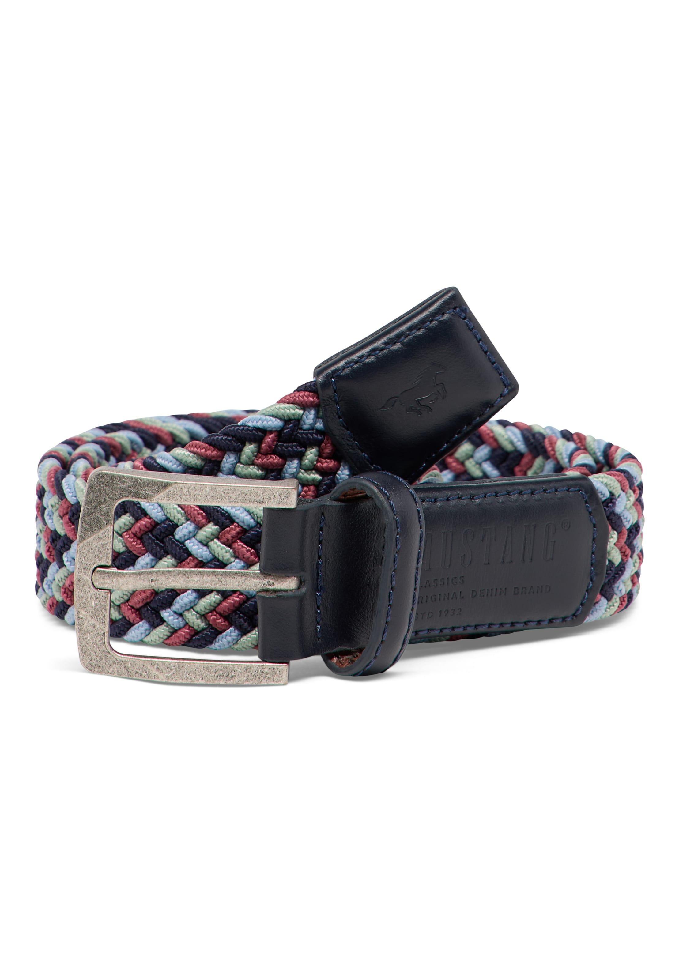 MUSTANG Gürtel in Blau: Vorderseite