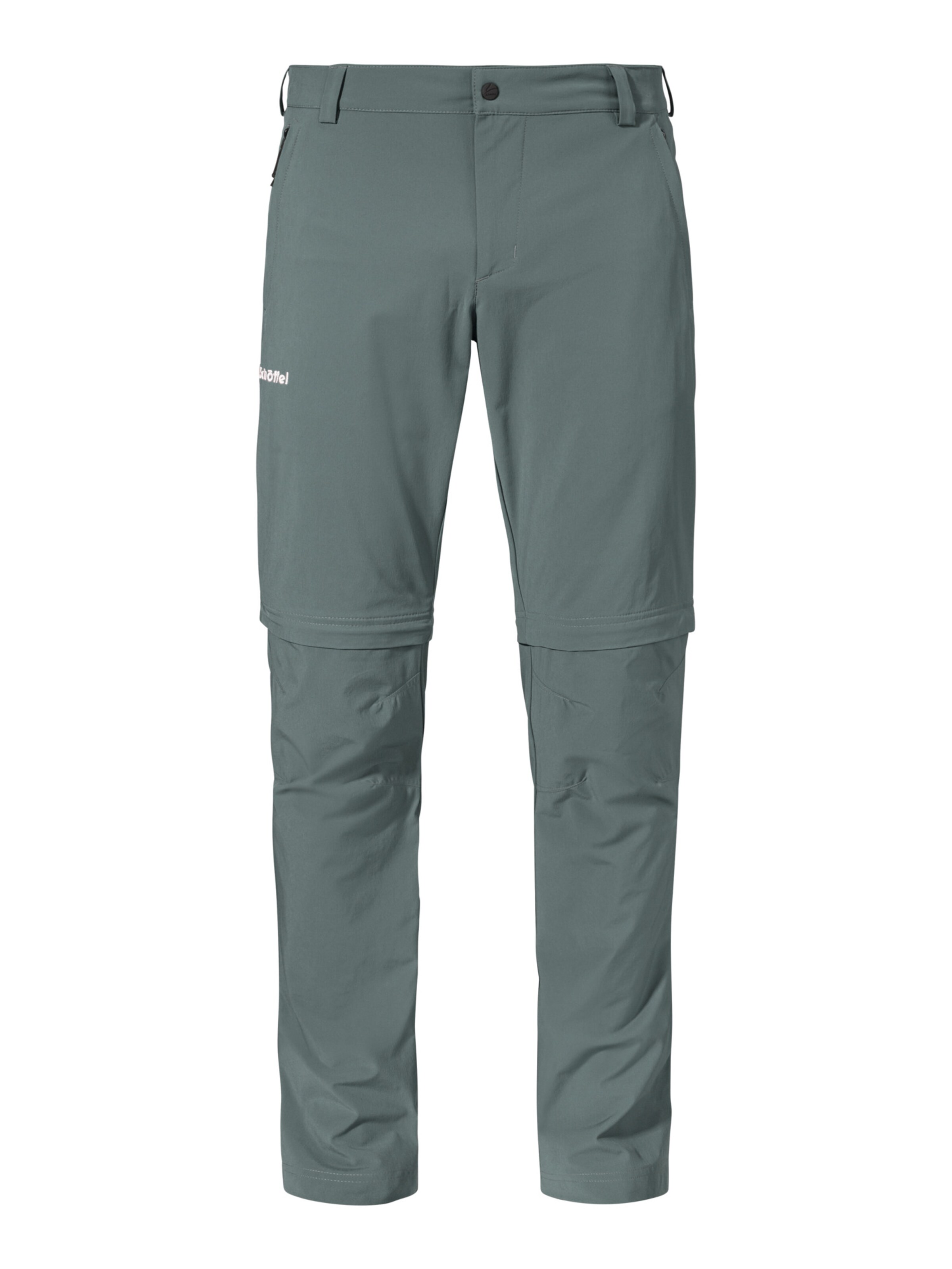 Schöffel Slimfit Outdoorhose 'Folkstone' in Grau: Vorderseite