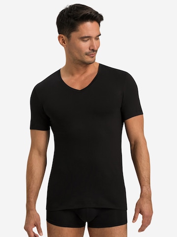Hanro Undershirt 'Cotton Superior' in Black