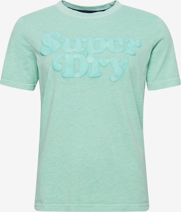 Superdry T-Shirt in Blau: predná strana