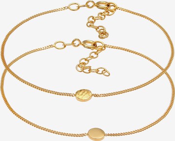 ELLI Jewelry Set in Gold: front