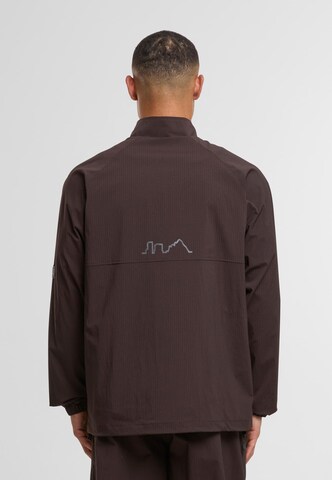 HALO Between-Season Jacket 'Steel' in Brown