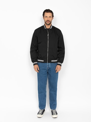 Manteau mi-saison Schott NYC en noir