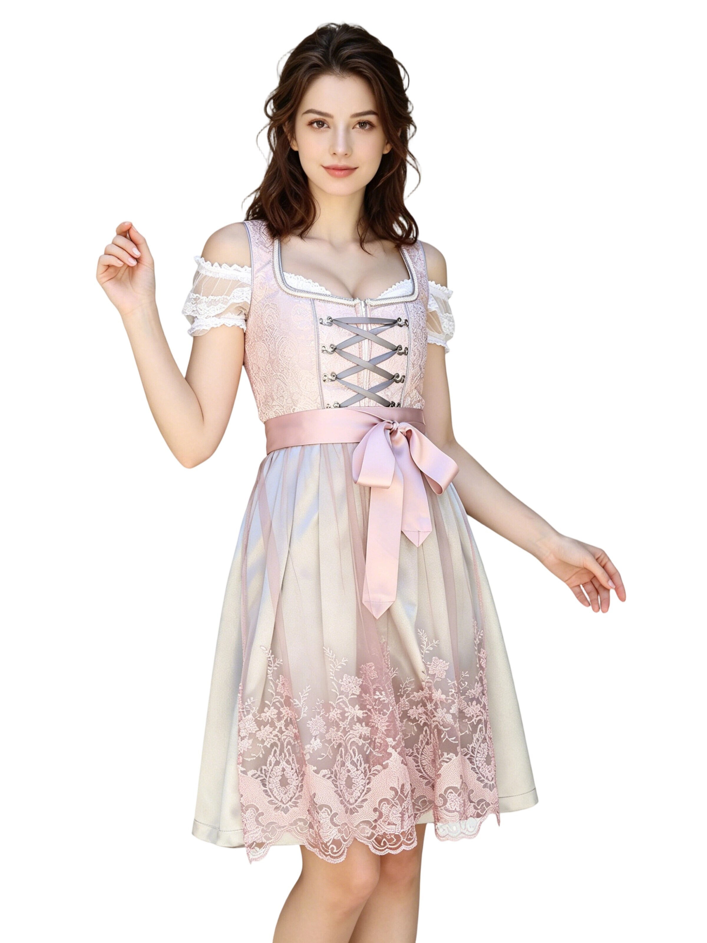 Yesfashion Dirndl‌‌ in Pink