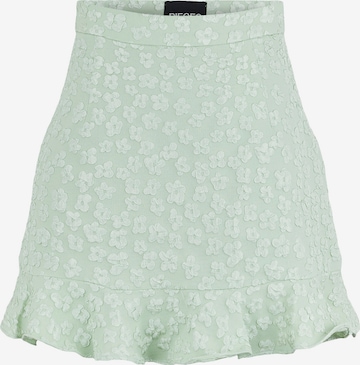 PIECES Skirt 'VEA' in Green: front