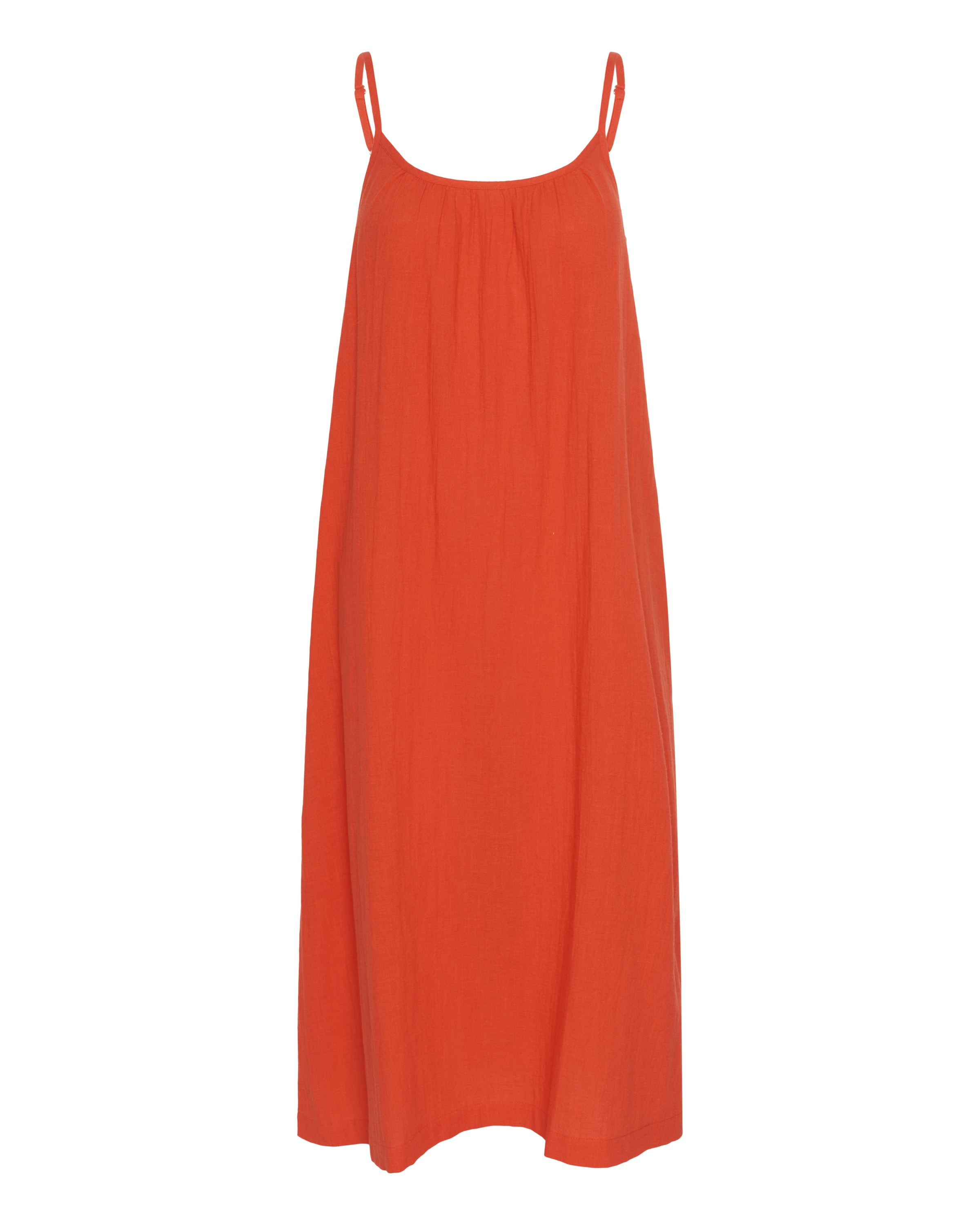 Kaffe Kleid in Rot: Vorderseite