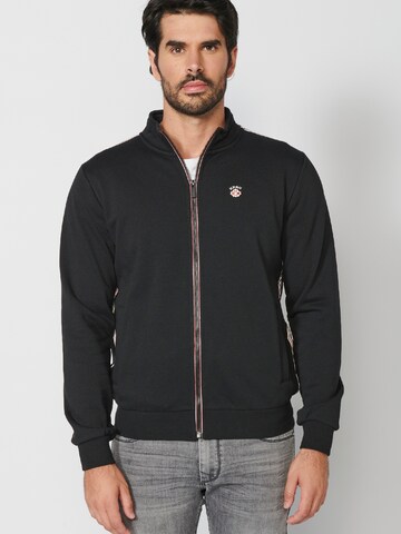 KOROSHI Sweat jacket in Black