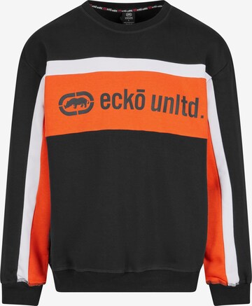Ecko Unlimited Sweatshirt in Zwart: voorkant