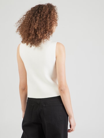 Abercrombie & Fitch - Chaleco de punto en beige