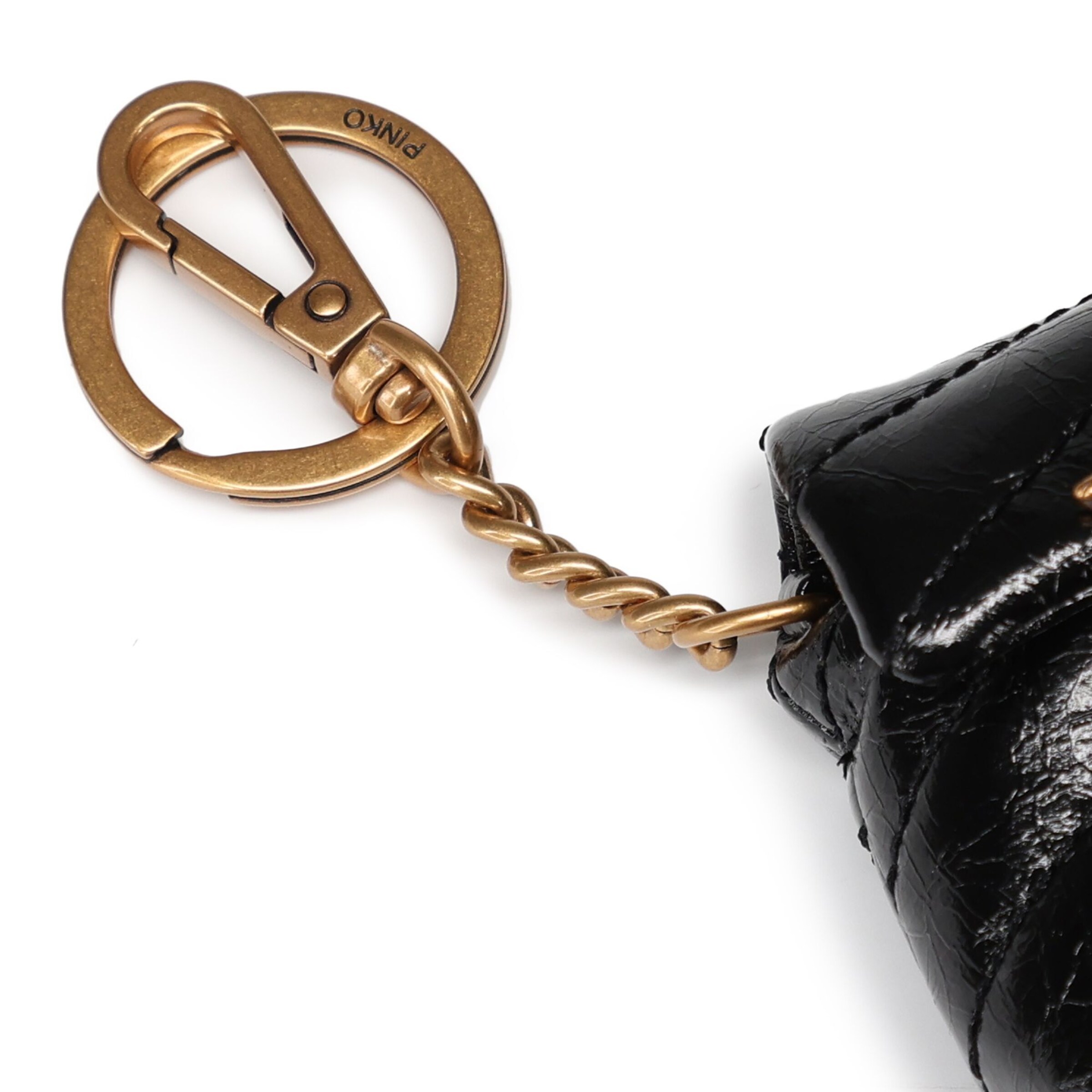 PINKO Case 'Airpods Love' in Schwarz