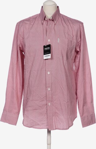 Ben Sherman Button Up Shirt in M in Pink: front