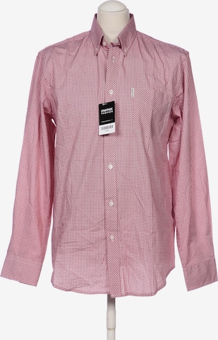 Ben Sherman Button Up Shirt in M in Pink: front