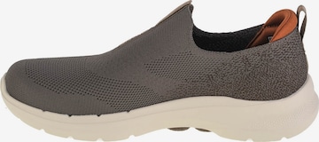 SKECHERS Slip On 'Skechers Go Walk 6' in Braun: Vorderseite