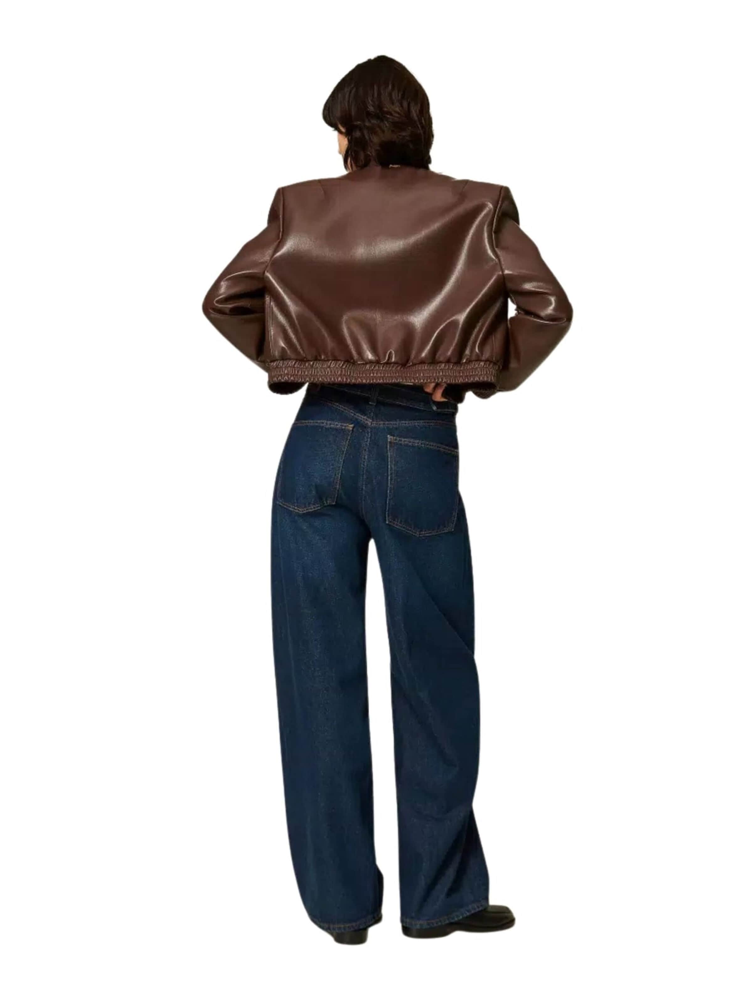 Twinset Jeans 'Barrel jeans with belt' i blå